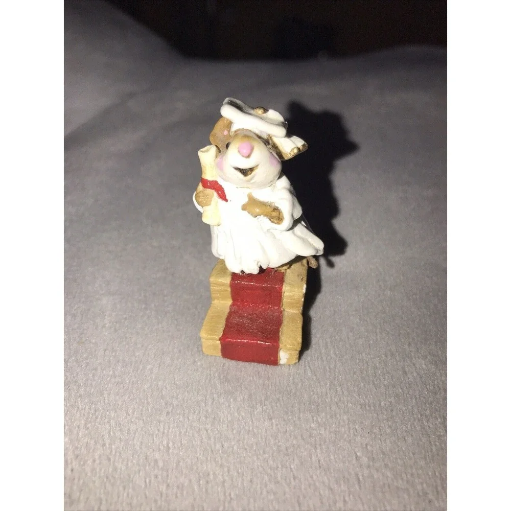 Vintage Wee Forest Folk M-161 Graduation Day Retired 1989 Petersen EUC